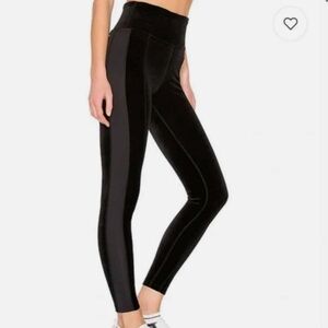 Alala Velvet Leggings Black Small